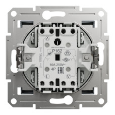 Вимикач для жалюзі сталь SCHNEIDER ASFORA EPH1300162