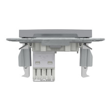 Розетка комп'ютерна сталь Schneider Asfora EPH4300162