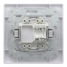 Розетка комп'ютерна RJ45 кат.6 UTP біла Schneider Asfora EPH4700121