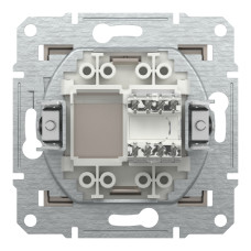 Розетка комп'ютерна бронза Schneider Asfora EPH4300169