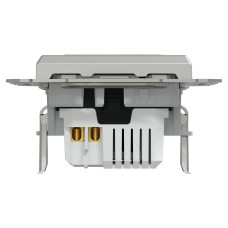 USB-розетка тип A+C 21 Вт алюміній Scneider Asfora EPH2700561