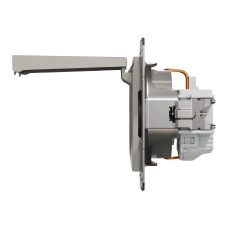 Розетка з кришкою з заземленням бронза Schneider Asfora EPH3100169