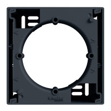 Коробка для зовнішнього монтажу антрацит Schneider Asfora EPH6100171