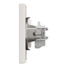 Розетка без заземлення крем Schneider Asfora EPH3000123