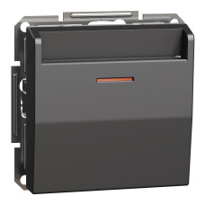 Картковий вимикач механічний антрацит Schneider Аsfora EPH6200171