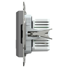 USB-розетка тип A+C 21 Вт антрацит Scneider Asfora EPH2700571