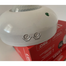Датчик руху 360° білий LUXEL MS-03W