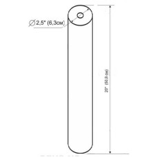 Картридж поліпропіленовий Slim line 20*2,5″ Bio+ systems PP-20 (1 мкм)