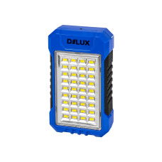 Світильник світлодіодний аварійний DELUX REL 101 (4V2.4Ah) 36 LED 4W 69x37x125