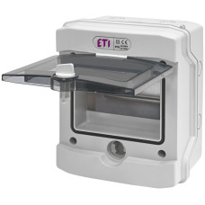 Пластиковий щит ECH 6G (6 модулів, зовнішньої установки, IP65), ETI (1101176)
