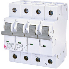 Автоматичний вимикач ETI ETIMAT 6 3p+N C 32A (6kA) 2146519