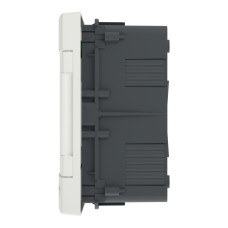 Щит пластиковий Easy9 EU, врізний, 1 ряд 8 модулів, білі двері (EZ9EUB108)