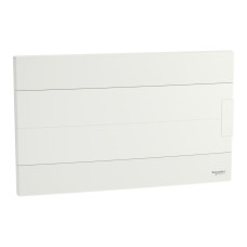 Щит пластиковий Easy9 EU, врізний, 1 ряд 18 модулів, білі двері (EZ9EUB118)