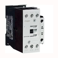 Контактор корпусний Hager 3P + 1НB, 24В-DС, 32А AC-3 EV03210E