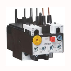 Реле теплове Hager до контакторів EV007-EV015, 1НВ+1НЗ, 1.0-1.6А (EVB001A)