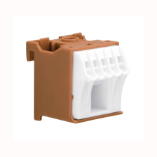 QuickConnect фазна клема 1x16мм²+5x4мм² ширина 30мм Hager KN06P