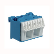 QuickConnect N-клема 2x16мм²+8x4мм² ширина 45мм Hager KN10N
