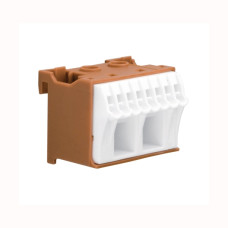QuickConnect фазна клема 2x16мм²+8x4мм² ширина 45мм Hager KN10P