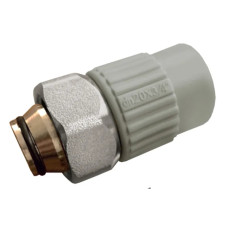 Муфта з євроконусом та накидною гайкою 20x3/4" PPR Koer K0240.PRO (KP2606)