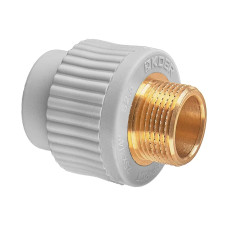Муфта з зовнішньою різьбою 25x3/4″ ЗР PPR Koer K0097.PRO.WN (KR6226)