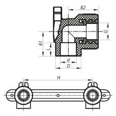 Планка монтажна 20x1 / 2F KOER K0127.PRO (KP0153)