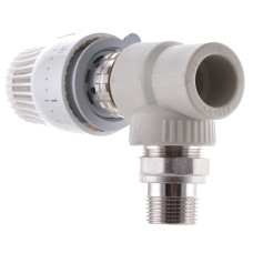 Кран термостатичний з термоголовкою кутовий 25x3/4 PPR KOER K0154.PRO (KP0196)
