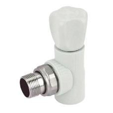 Вентиль радіаторний кутовий PPR 20x1/2 (Koer K0167.PRO) (KP0216)