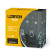 LED гірлянда LEBRON штора 3х0,7м, ялинка, дзвоник, олень 138LED, біла, IP20