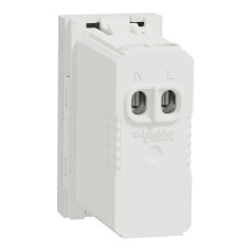 Розетка USB тип A+C 1 модуль біла Schneider Electric Unica New NU301618