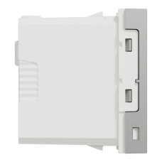 Розетка USB тип A+C 1 модуль алюміній Schneider Electric Unica New NU301630