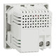 USB-розетка подвійна A+C 2 модулі біла Schneider Electric Unica New NU301818