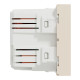 Розетка USB подвійна 2.1А 2 модулі бежева Schneider Electric Unica New NU341844