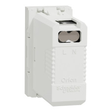 USB-конектор 1 модуль білий Schneider Unica New NU342918