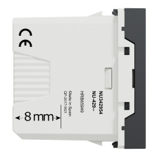 USB-конектор 1 модуль антрацит Schneider Unica New NU342954