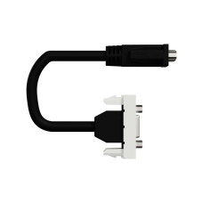 Розетка HD15 female (VGA) 1 модуль біла Schneider Unica NEW NU343218