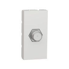 Розетка TV Coaxial F-type 1 модуль біла Schneider Unica New NU346818