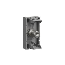Розетка TV Coaxial F-type 1 модуль алюміній Schneider Unica New NU346830