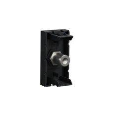 Розетка TV Coaxial F-type 1 модуль антрацит Schneider Unica New NU346854