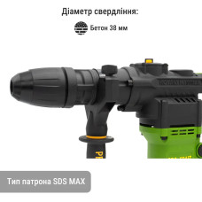 Акумуляторний перфоратор Procraft PHA50 Кейс (з 1 АКБ и ЗП)