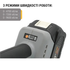 Акумуляторна болгарка Procraft industrial AG125A Сумка (1 акб і зп)