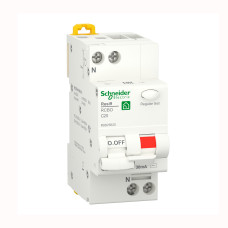Диф. автомат Schneider RESI9 6KA 1P+N 20A C 30MA АC R9D25620