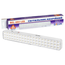 Світильник світлодіодний аварійний REL-602 (3.7V2Ah) 60 LED 4W акумуляторний