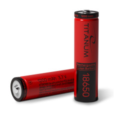 Акумулятор TITANUM літій-іонний 18650 (без захисту) 1200mAh bulk