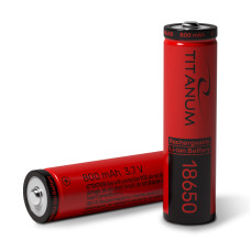 Акумулятор TITANUM літій-іонний 18650 (без захисту) 800mAh bulk