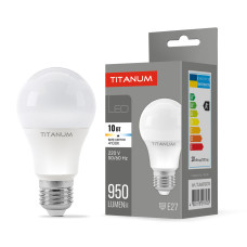 Cвітлодіодна лампа LED Titanum A60 10W E27 4100K TLA6010274