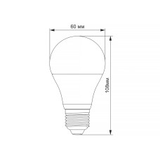 Cвітлодіодна лампа LED Titanum A60 10W E27 4100K TLA6010274