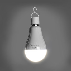 LED лампа акумуляторна TITANUM A80 12W E27 4000K 230V