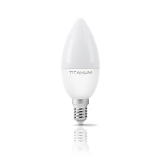 LED лампа TITANUM C37 6W E14 4100K