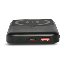 Повербанк з бездротовою зарядкою 10000mAh TITANUM MA02 22.5W Black