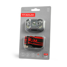 Налобний світлодіодний ліхтарик TITANUM TLF-H08 110Lm